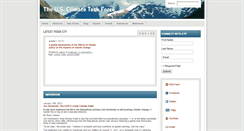 Desktop Screenshot of climatetaskforce.org